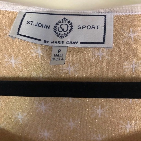 St. John Sport Knit Top - Picture 3 of 4